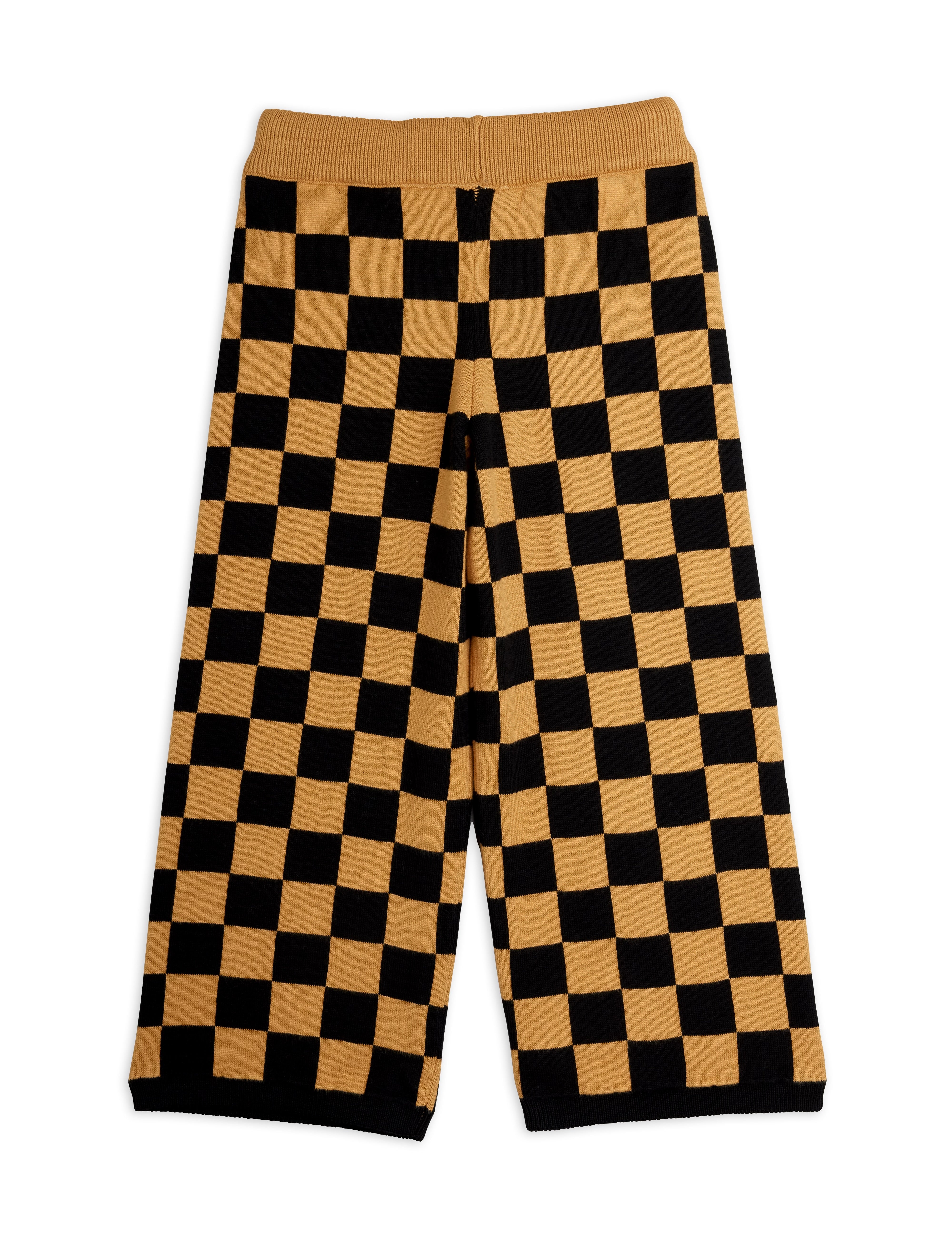 Chess Check knitted trouser