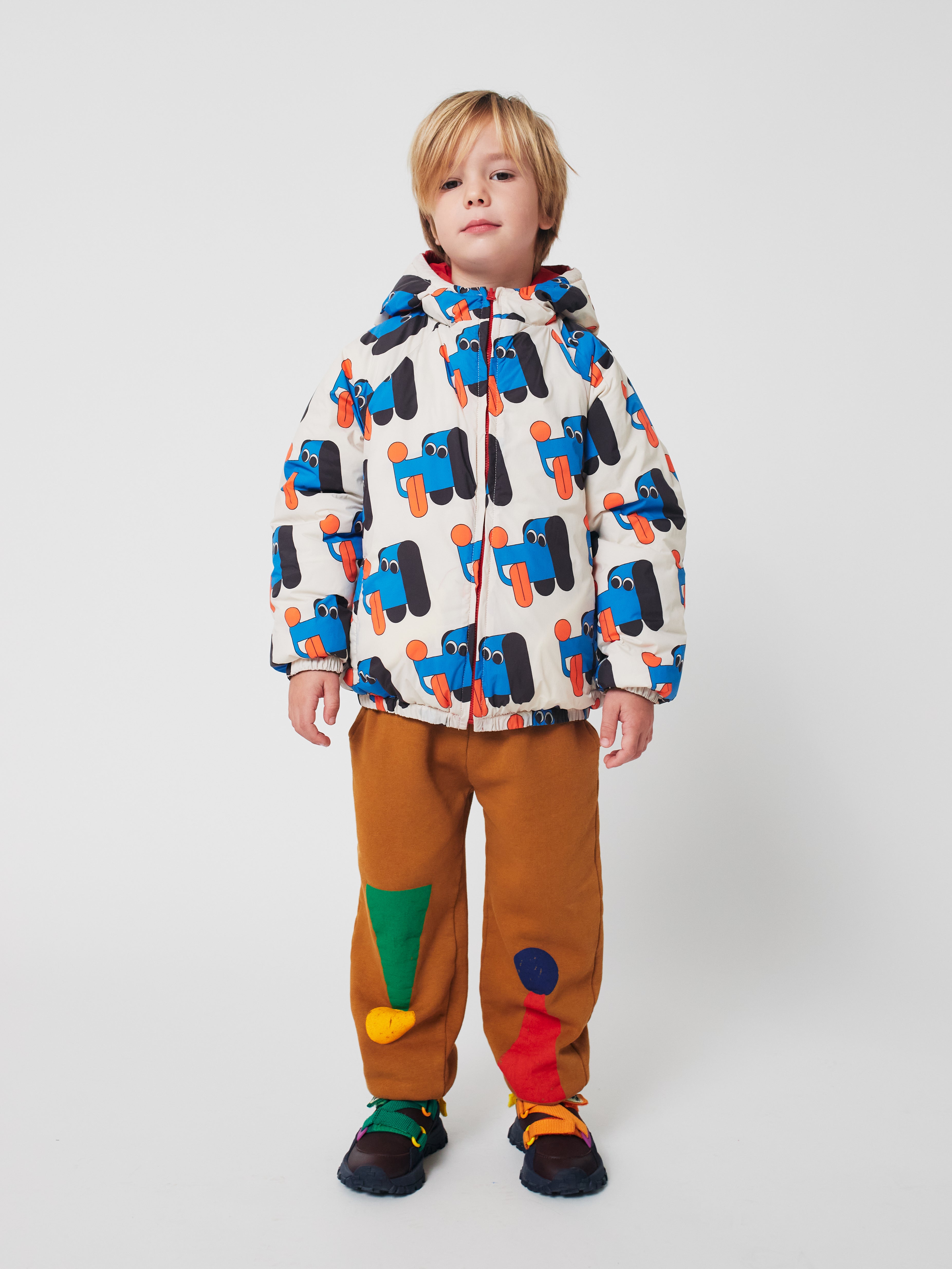 BOBO CHOSES / Doggy Mate all over reversible anorak