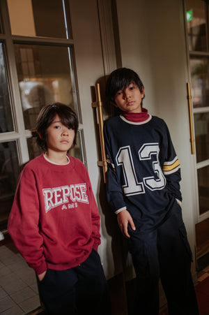 REPOSE / Raglan jersey long sleeve