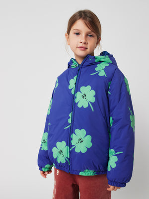 BOBO CHOSES / Lucky Clover all over reversible anorak