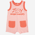 BOBO CHOSES /  Smiling Pink playsuit, BABY
