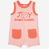 BOBO CHOSES /  Smiling Pink playsuit, BABY