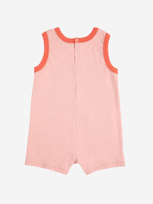 BOBO CHOSES /  Smiling Pink playsuit, BABY