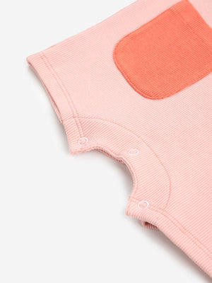 BOBO CHOSES /  Smiling Pink playsuit, BABY
