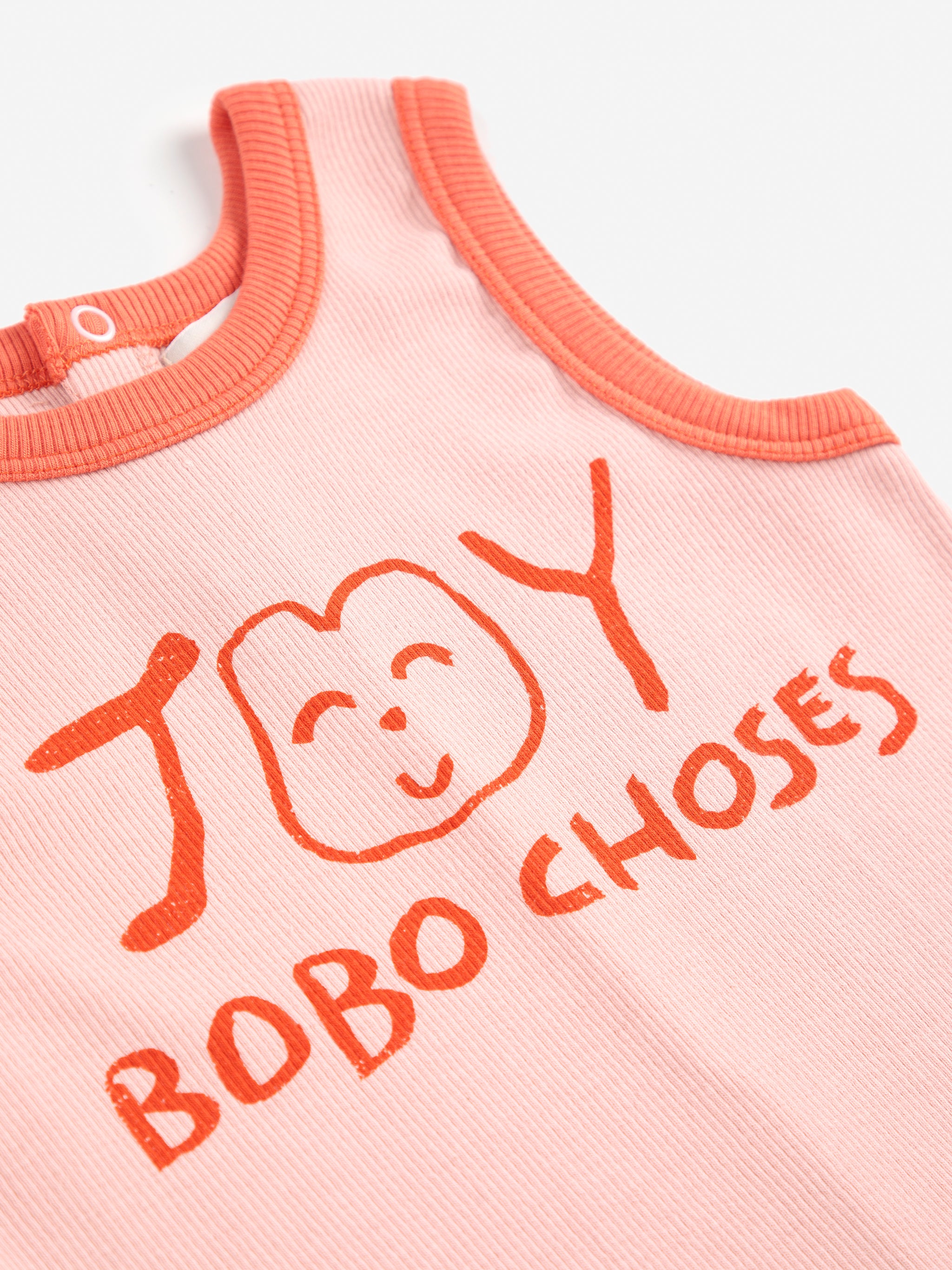 BOBO CHOSES /  Smiling Pink playsuit, BABY