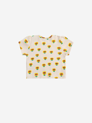 BOBO CHOSES / Sunflower ao balloon sleeve Tee, BABY