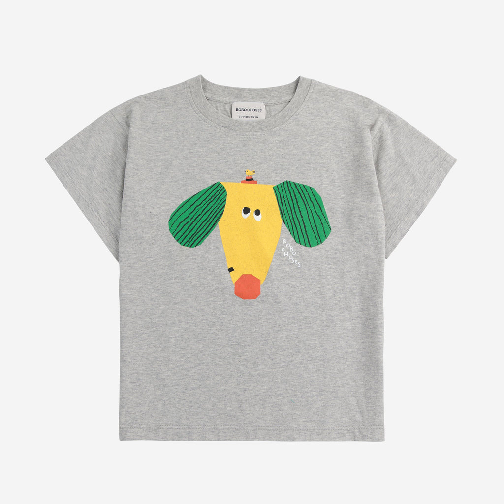BOBO CHOSES / Happy Dog T-shirt LAATSTE 116/122