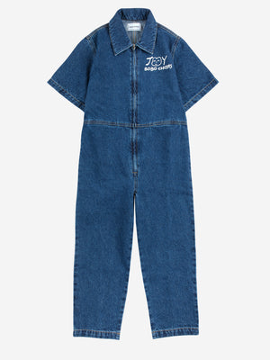 BOBO CHOSES / Smiling Denim overall LAATSTE; 116-122
