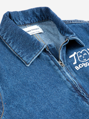 BOBO CHOSES / Smiling Denim overall LAATSTE; 116-122