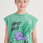 BOBO CHOSES / Rapid Radish sleeveless T-shirt