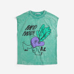 BOBO CHOSES / Rapid Radish sleeveless T-shirt