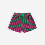 BOBO CHOSES / Striped terry cloth shorts