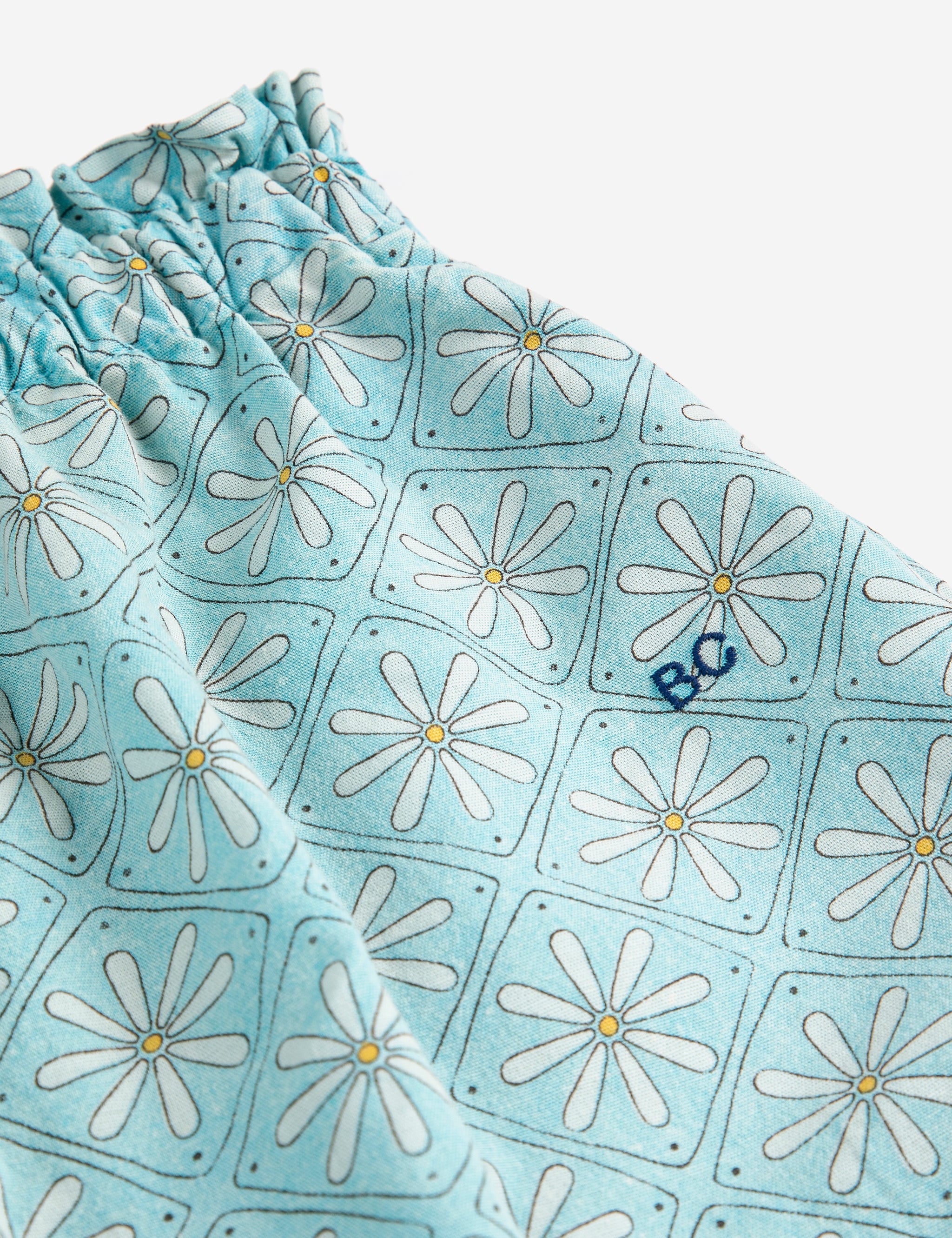 Daisy Mosaic ao woven culotte pants