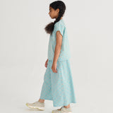 Daisy Mosaic ao woven top