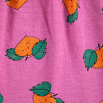 BOBO CHOSES / Tangerine ao ruffled dress