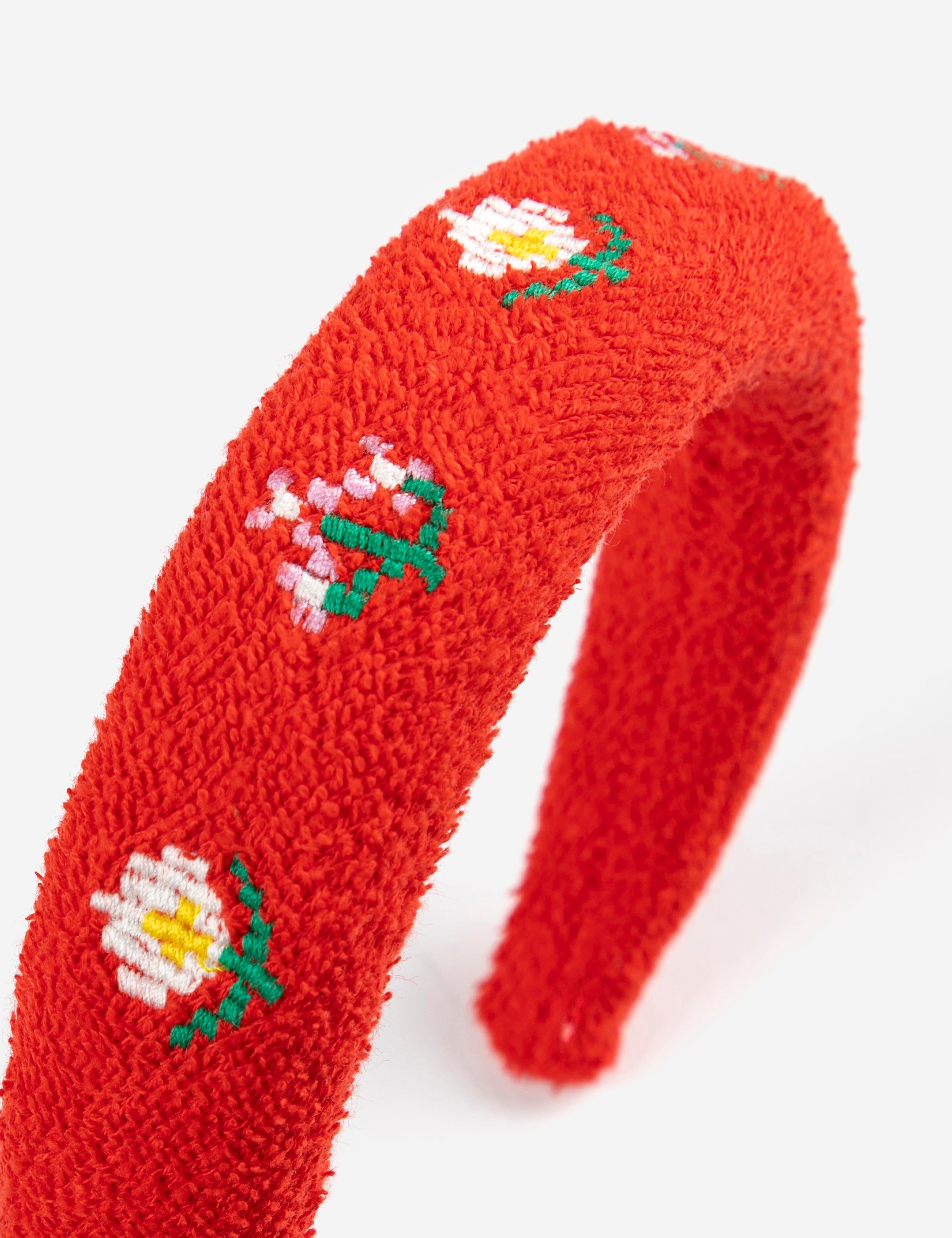 Pixel Daisies badstof haarband