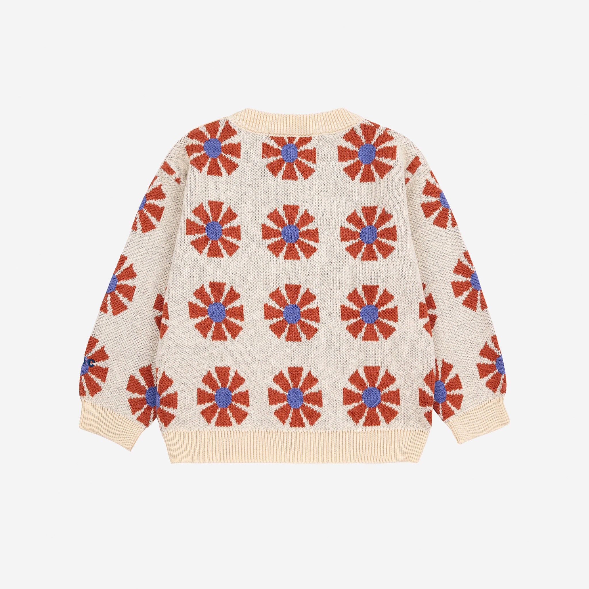 Kaleidoscope jacquard jumper