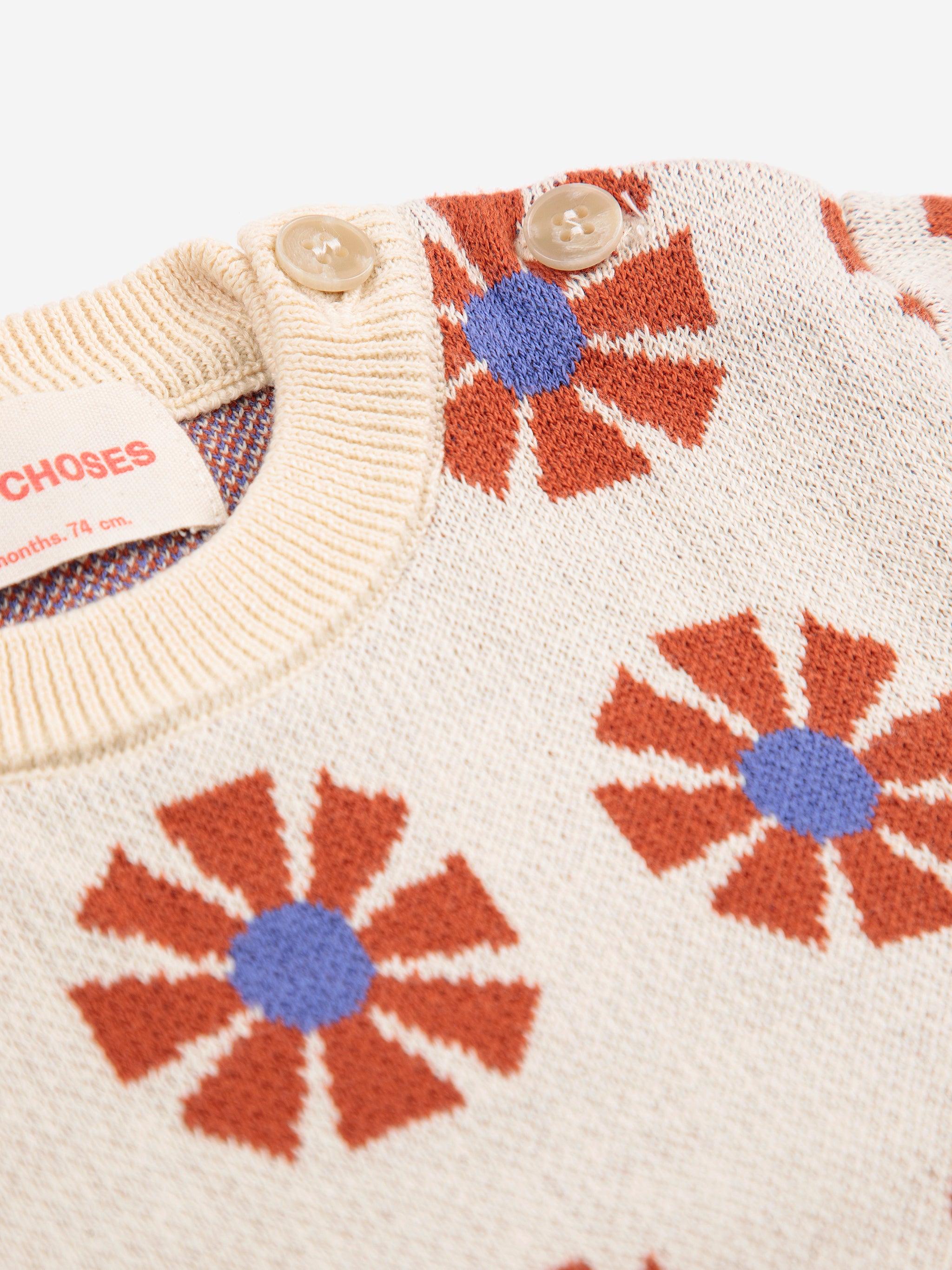 BOBO CHOSES / Kaleidoscope jacquard jumper, BABY