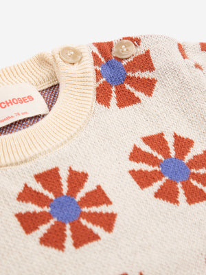 BOBO CHOSES / Kaleidoscope jacquard jumper, BABY
