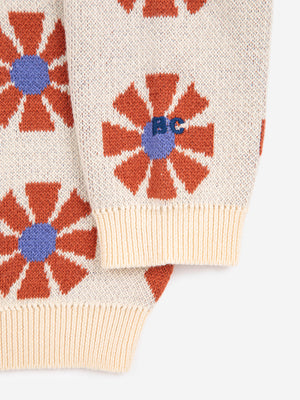 BOBO CHOSES / Kaleidoscope jacquard jumper, BABY