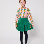 BOBO CHOSES / Clover velvet skirt