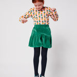 BOBO CHOSES / Clover velvet skirt