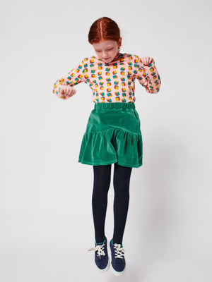 BOBO CHOSES / Clover velvet skirt
