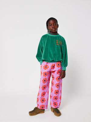 BOBO CHOSES / Have Fun velvet sweatshirt