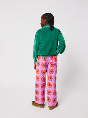 BOBO CHOSES / Have Fun velvet sweatshirt