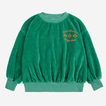 BOBO CHOSES / Have Fun velvet sweatshirt
