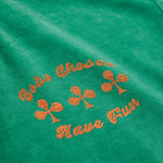 BOBO CHOSES / Have Fun velvet sweatshirt