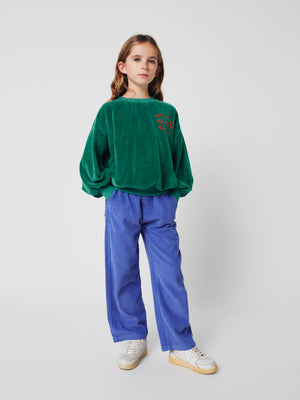 BOBO CHOSES / Have Fun velvet sweatshirt