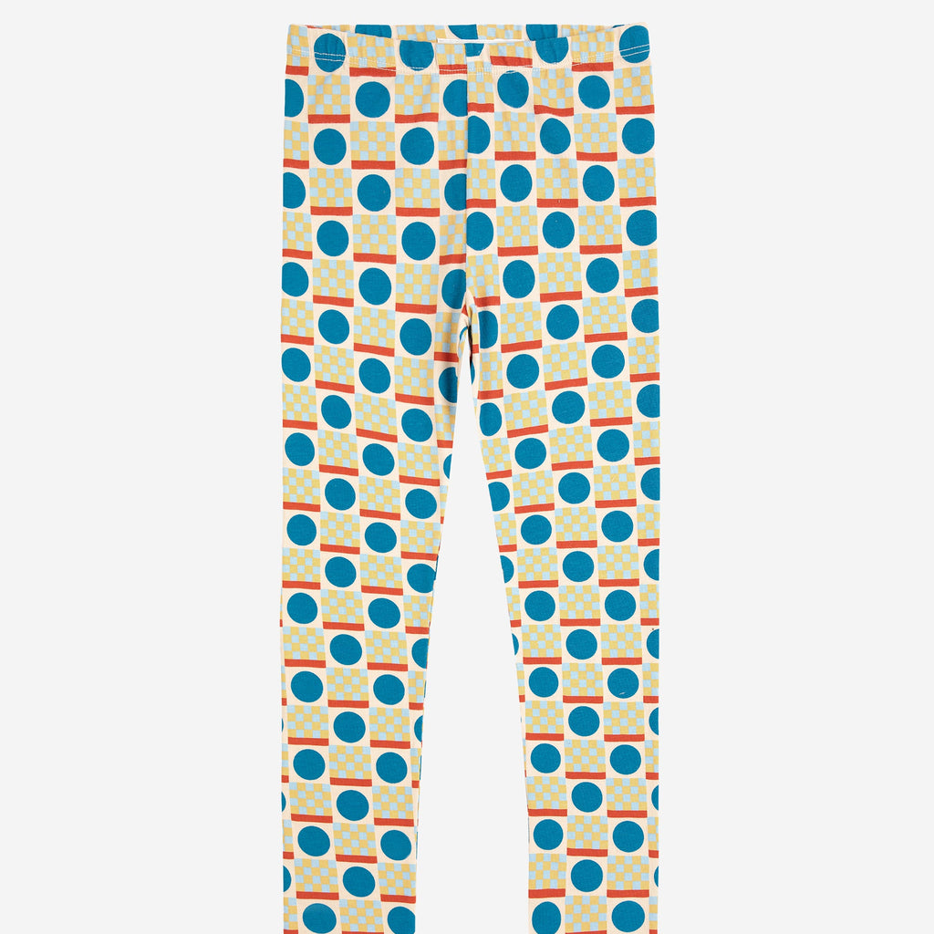BOBO CHOSES / Geometric Scacs all over leggings