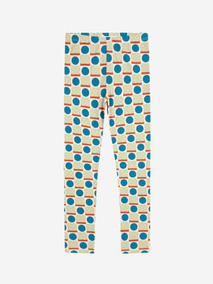 BOBO CHOSES / Geometric Scacs all over leggings