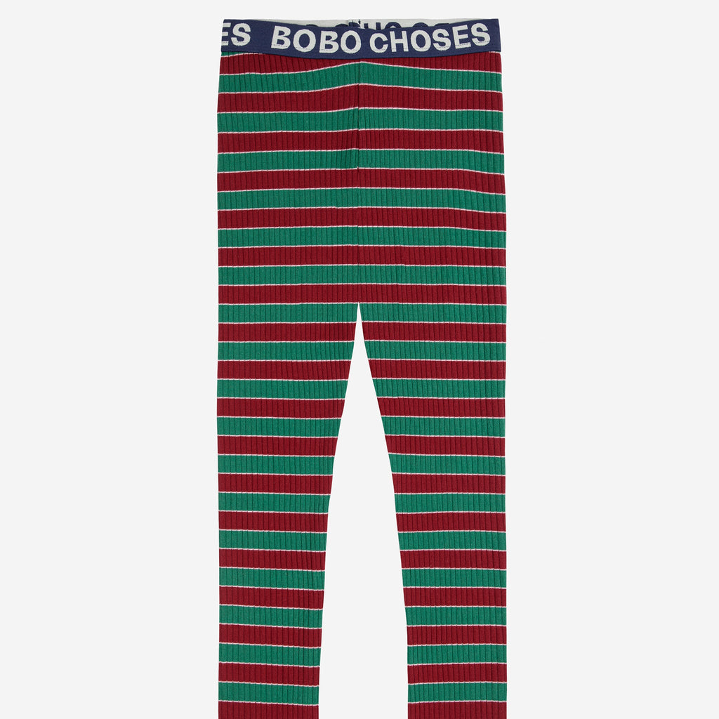 BOBO CHOSES / Bobo Multicolor stripes leggings