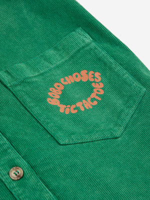 BOBO CHOSES / Tic Tac Toe corduroy shirt dress