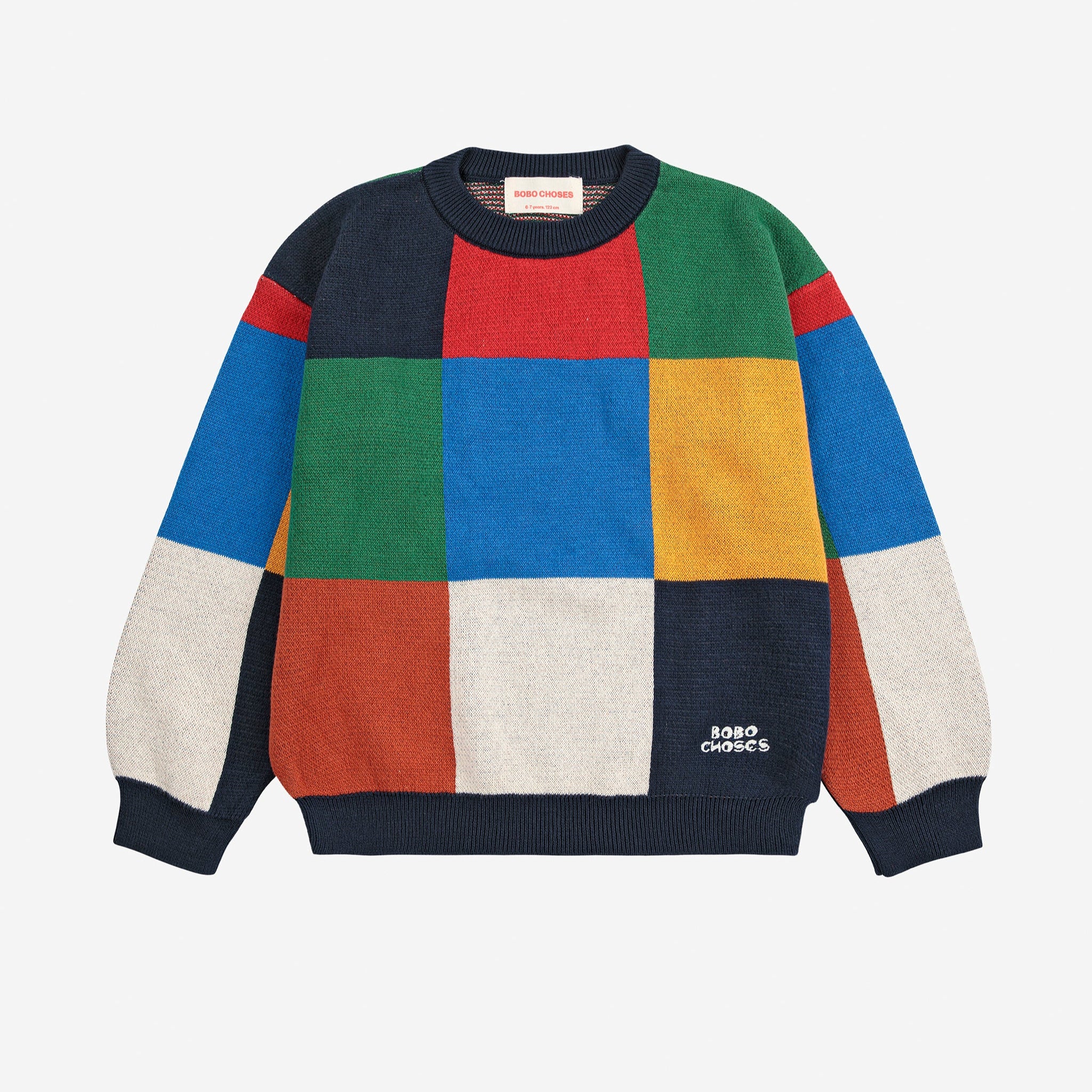BOBO CHOSES / Multicolor Tiles jumper