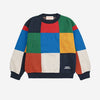 BOBO CHOSES / Multicolor Tiles jumper