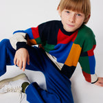 BOBO CHOSES / Multicolor Tiles jumper