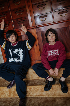REPOSE / Raglan jersey long sleeve