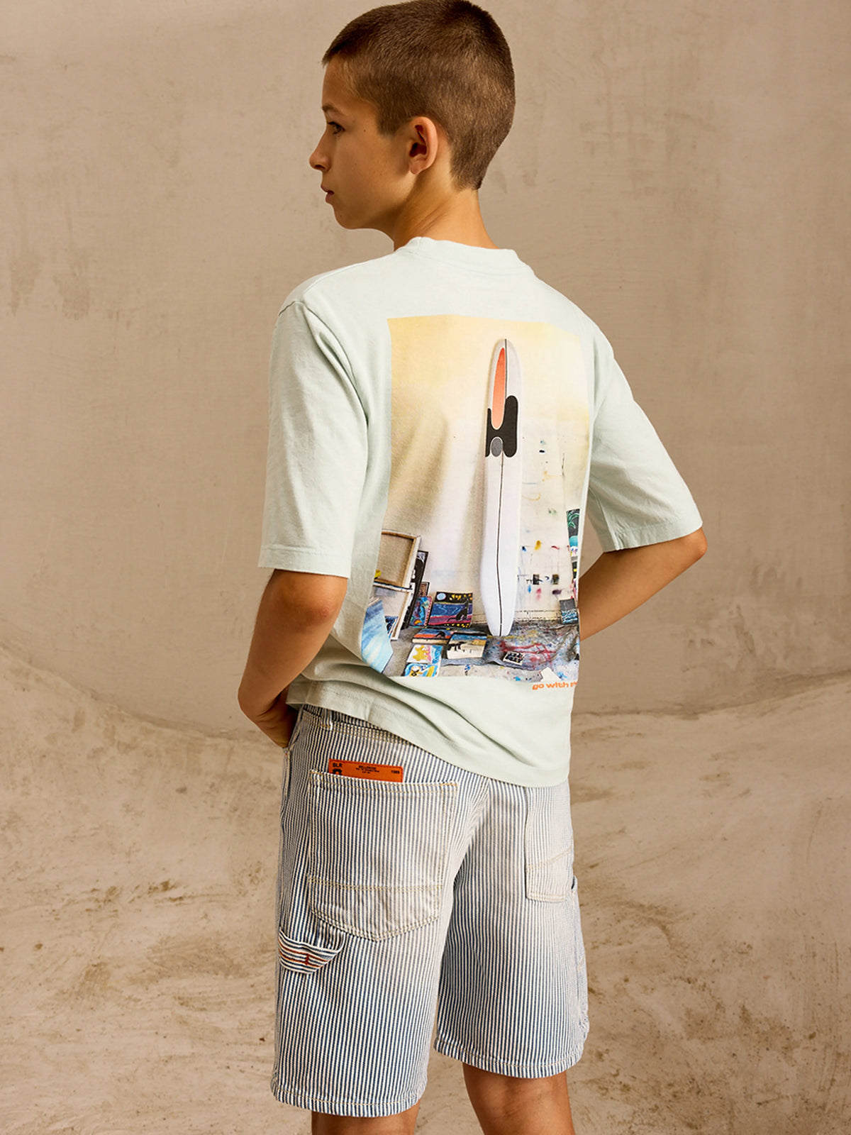 BELLEROSE / Milow Tee - aqua
