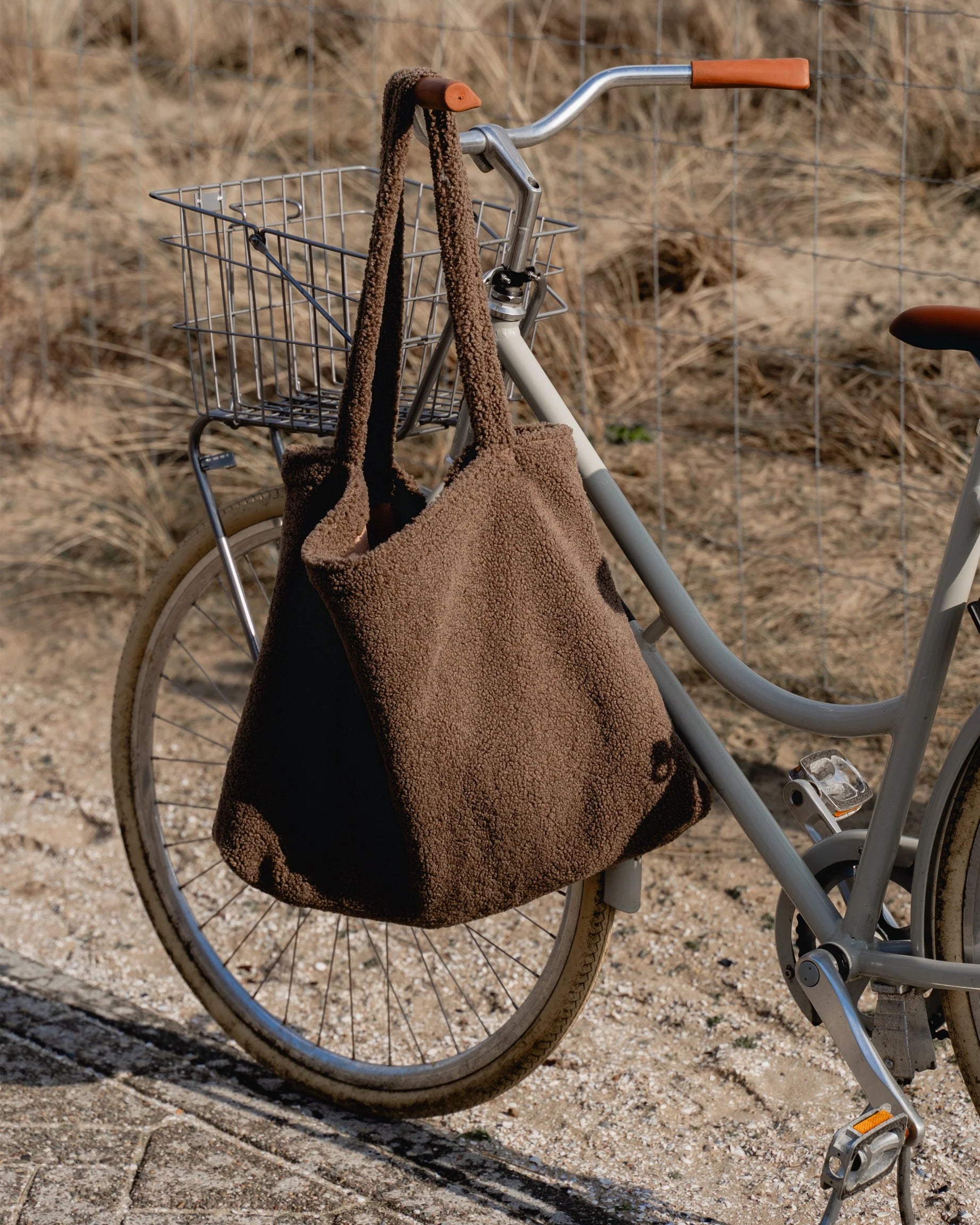 STUDIO NOOS / Brown Teddy Mom Bag