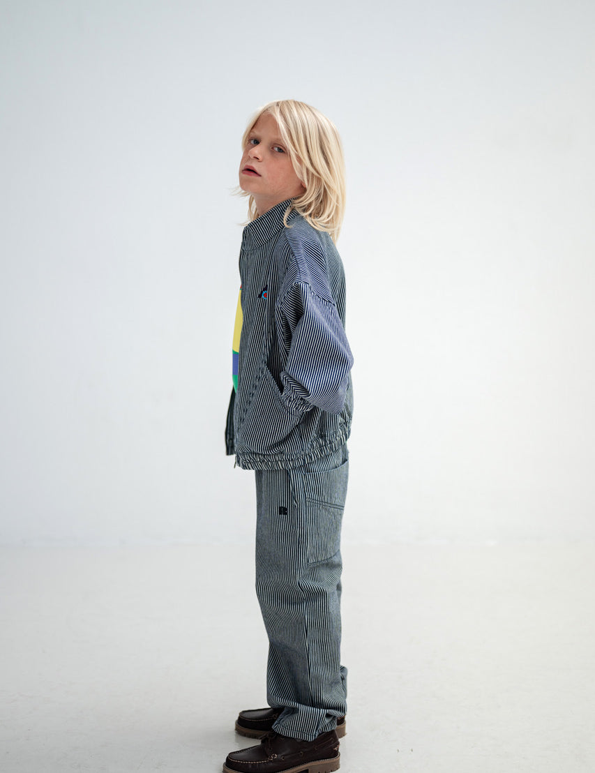 Windbreaker - blue stripe