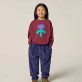 Big Blue Daisy sweatshirt