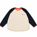 Raglan Longsleeve - blue note color block