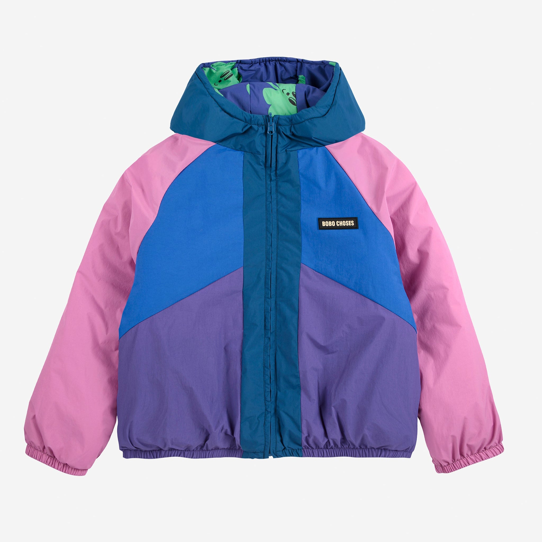 BOBO CHOSES / Lucky Clover all over reversible anorak