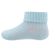Ribbed Socks - iced blue
