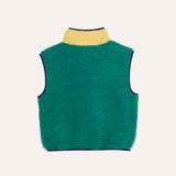 Green Teddy Vest