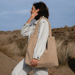 STUDIO NOOS / Ecru Teddy Mom Bag