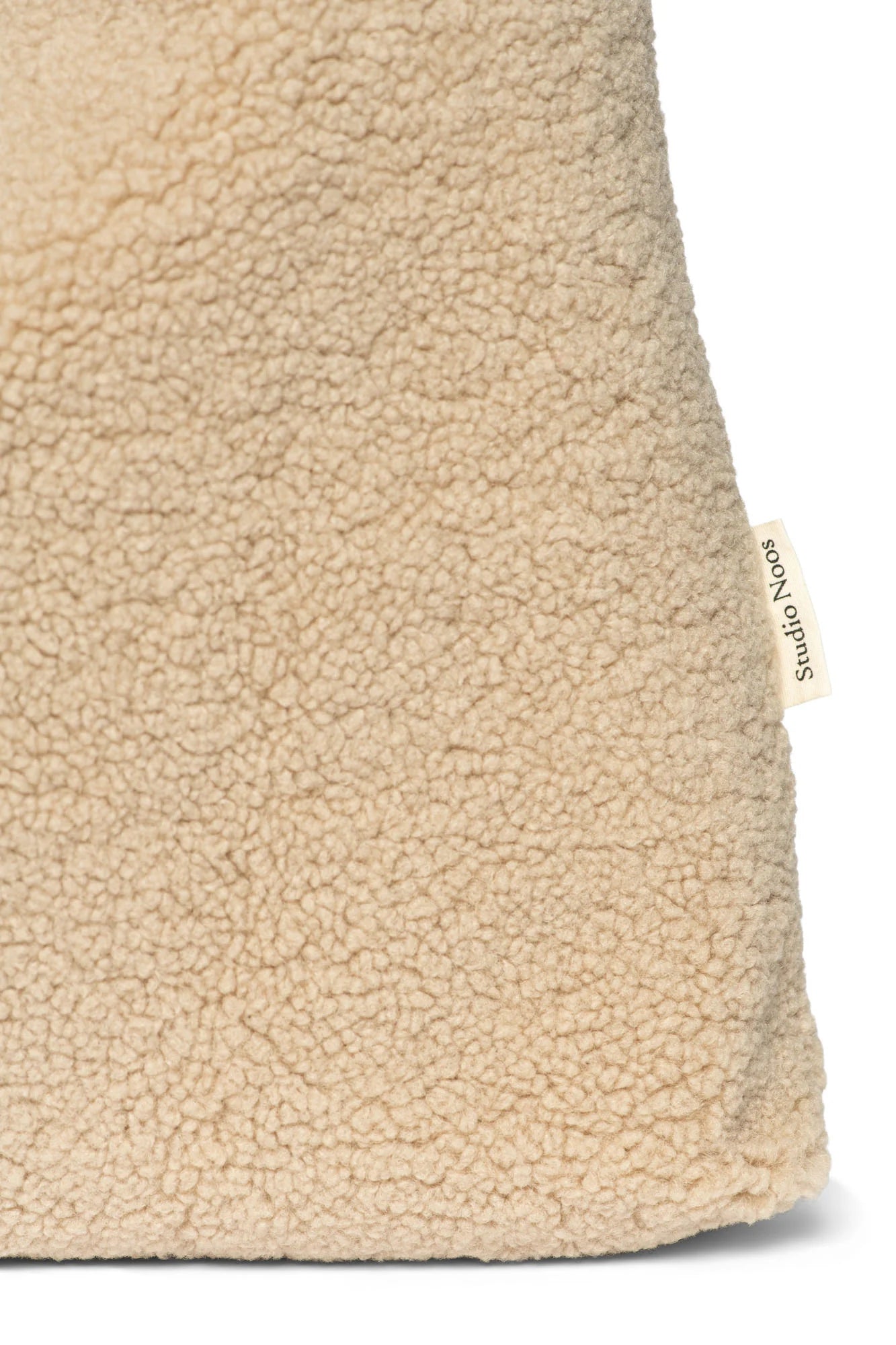 STUDIO NOOS / Ecru Teddy Mom Bag